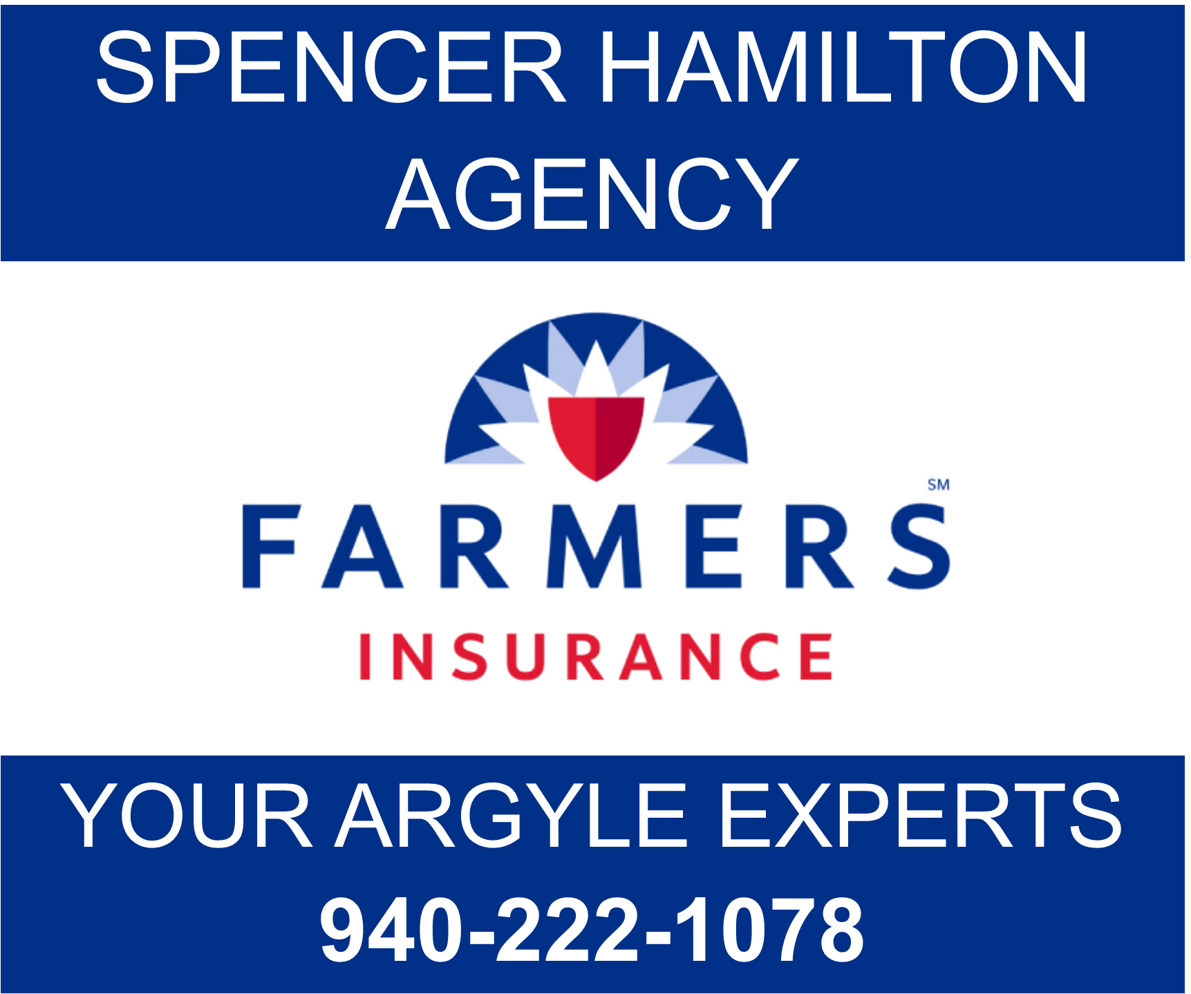 Argyle Insider Preferred Partner Winner 2024 - Farmers Insurance - Spencer Hamilton